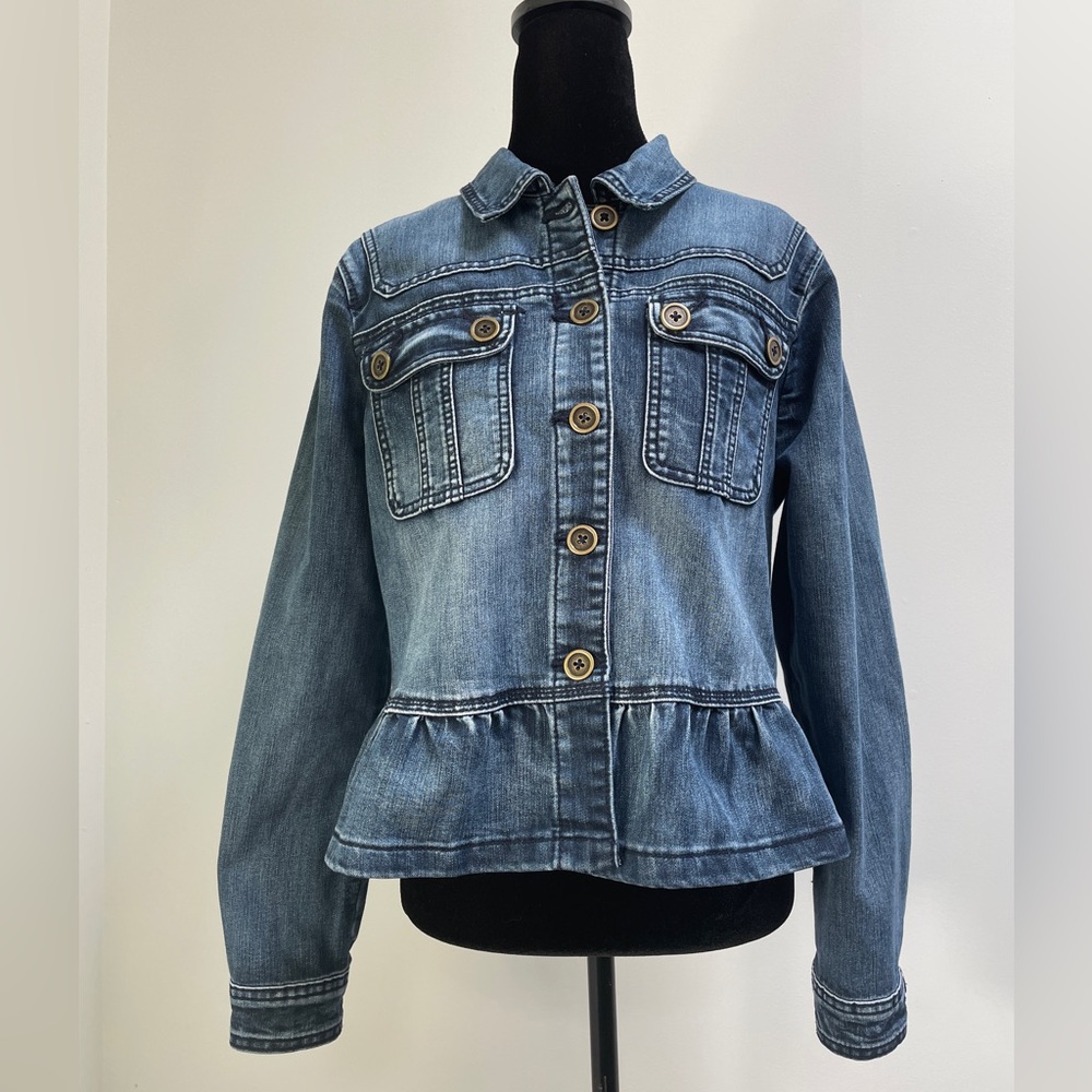 Baccini Denim Jacket Size M